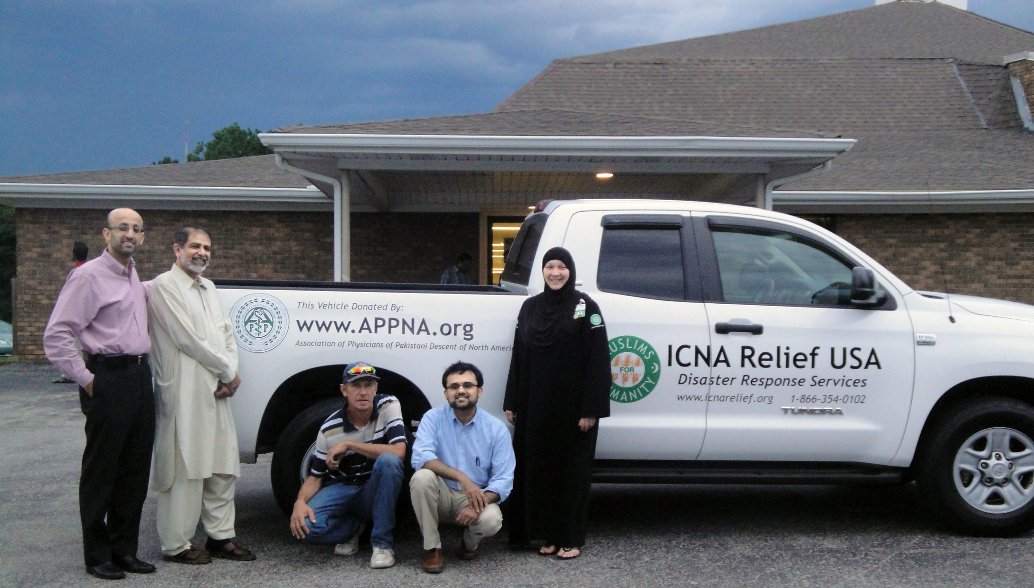 APPNA Donates van for 2011 Alabama Tornado Relief